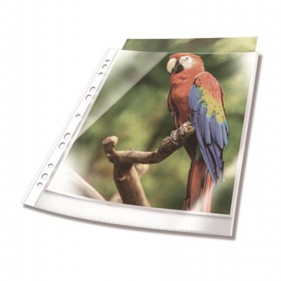 Genotherm, lefűzhető, PP, A4, 80 mikron, DURABLE "Prémium", fehér