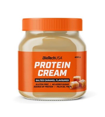 Sós karamellkrém, BIOTECH USA "Protein Cream", 400 g