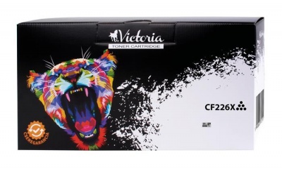 CF226X Lézertoner, univerzális, LaserJet Pro M402, 426, i-SENSYS MF421DW nyomtatókhoz, VICTORIA TECHNOLOGY 26X, fekete